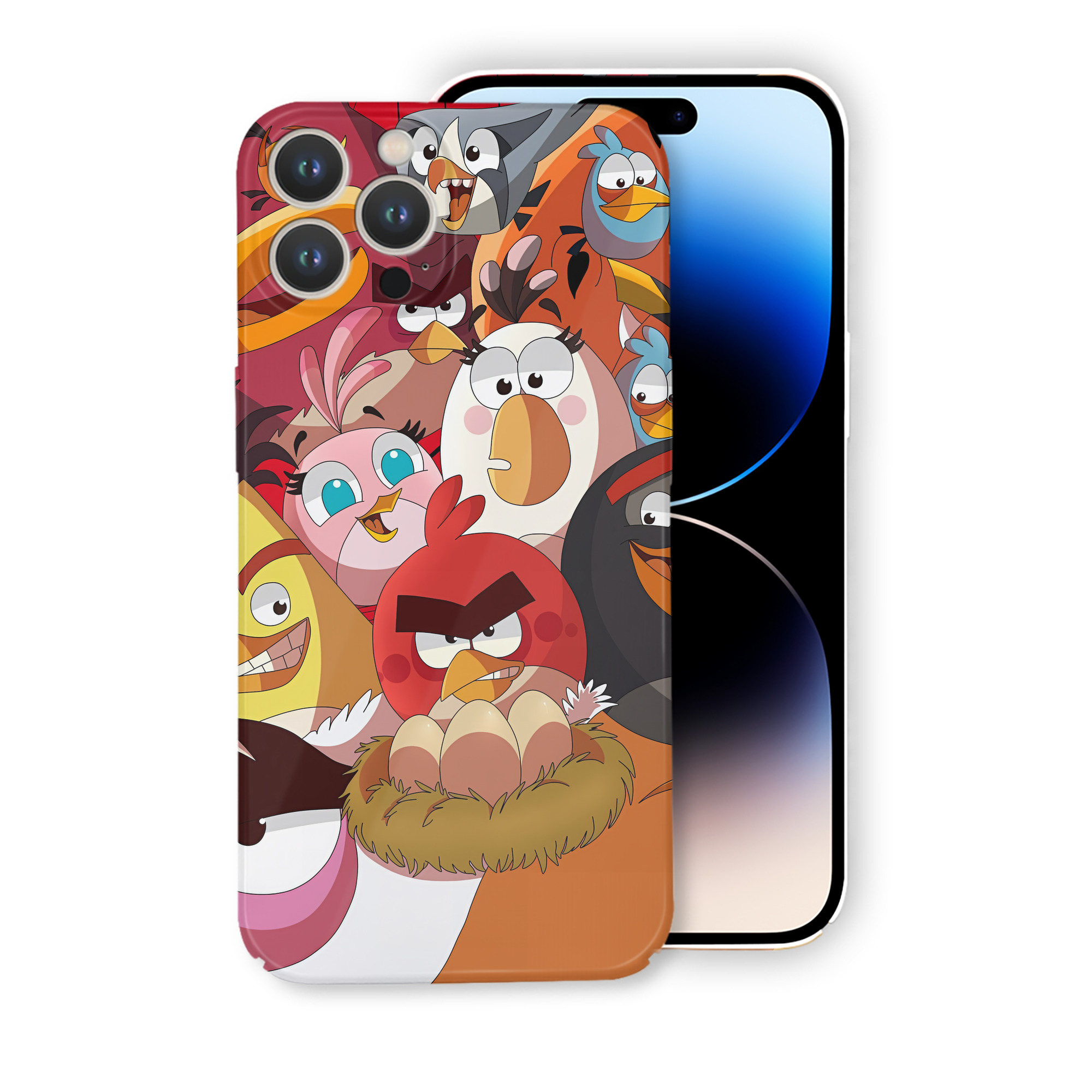 （画像用） Angry Birds アングリーバード 【iPhone 14シリーズ対応】ハードケース